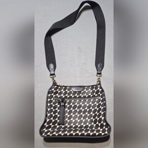 Spartina 449 Daufuskie Island Piper Houndstooth EUC Length: 11in Height: 9in